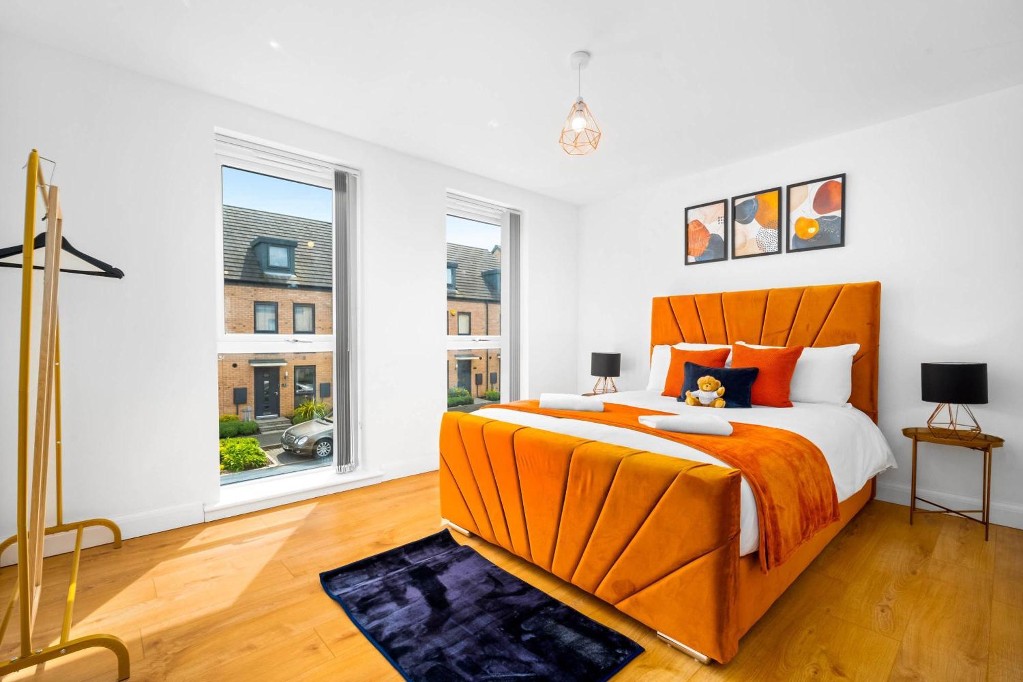 Luxury City Centre 5 Bed House With En-Suite, Bbq, On-Site Parking By Azura Nights Birmingam Exterior foto