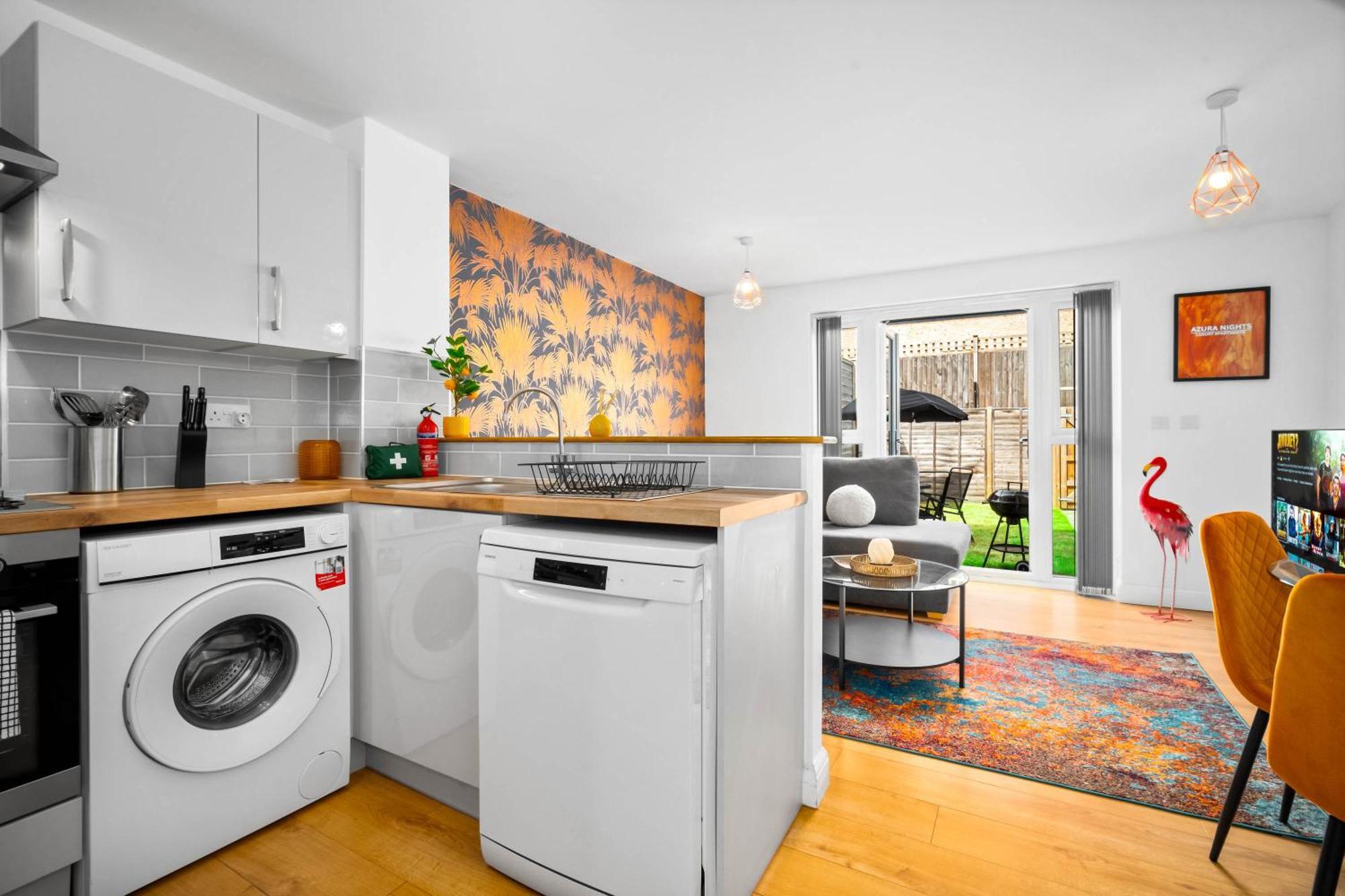 Luxury City Centre 5 Bed House With En-Suite, Bbq, On-Site Parking By Azura Nights Birmingam Exterior foto